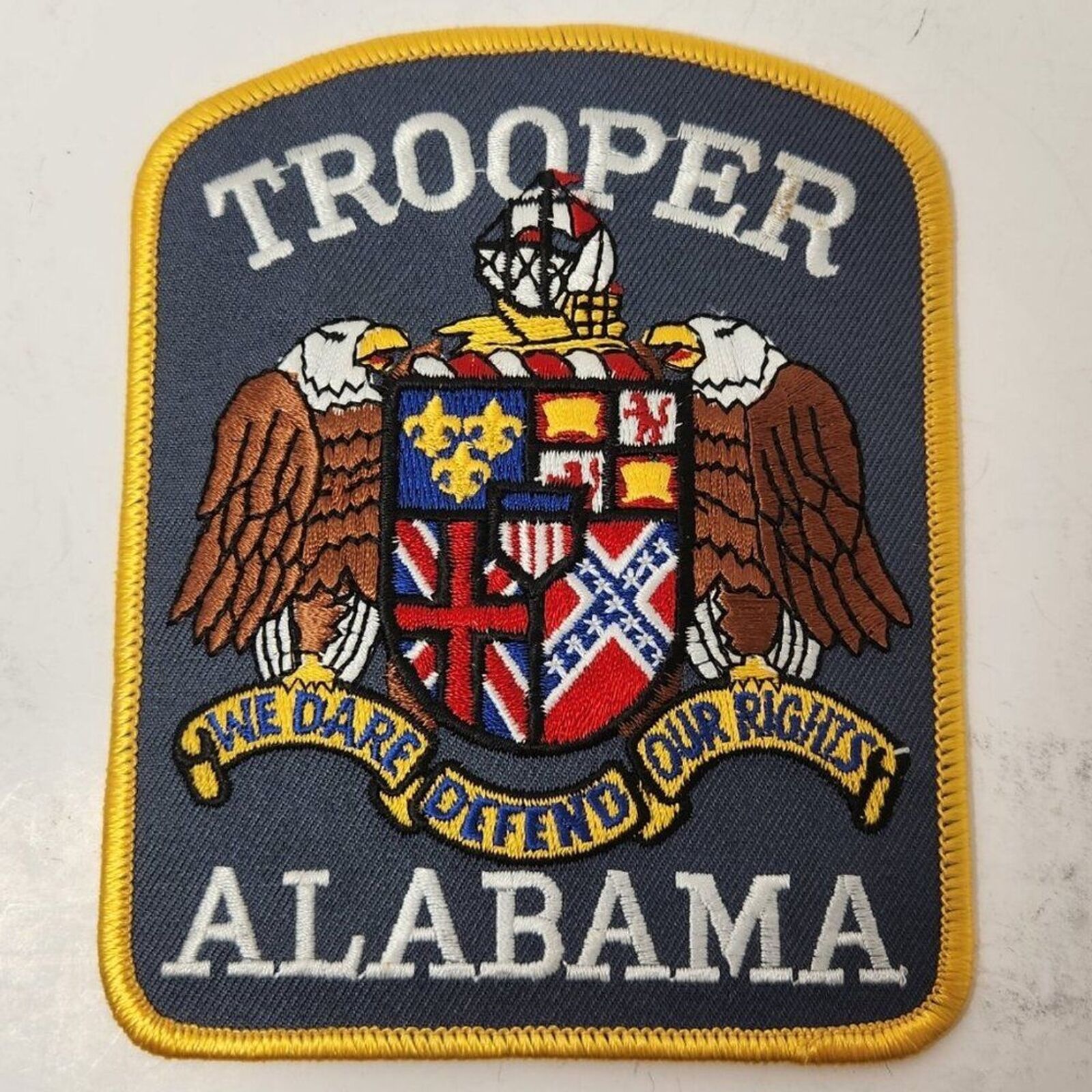 Alabama State Trooper Vintage Patch - NEW