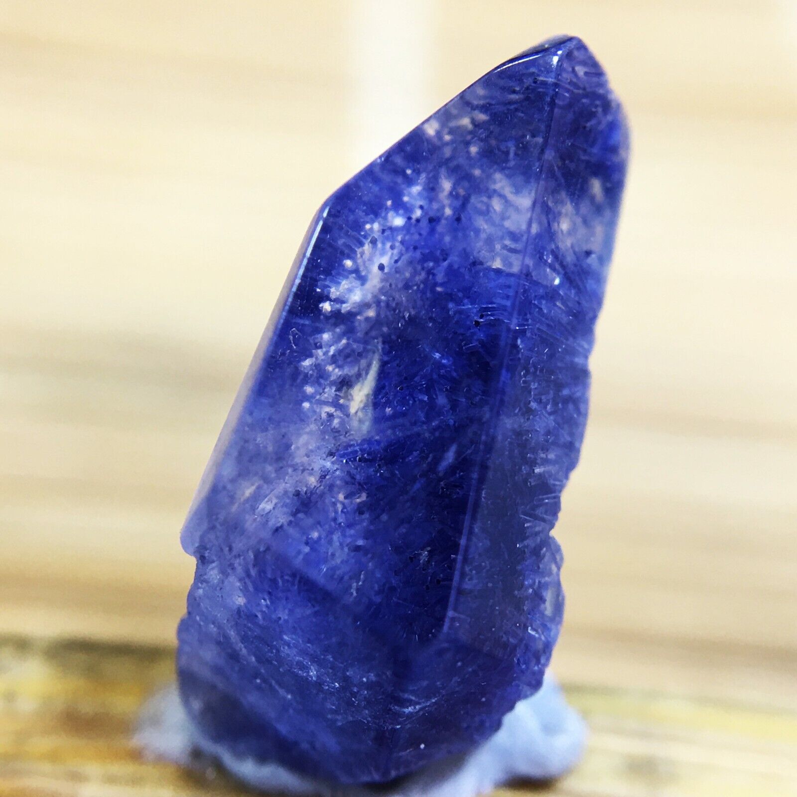 2.2Ct Very Rare NATURAL Beautiful Blue Dumortierite Quartz Crystal Specimen