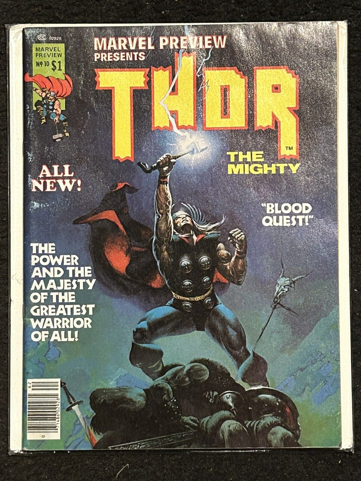 Marvel Preview #10 ~Thor the Mighty ~ Jim Starlin Artwork Very Nice Copy 👍