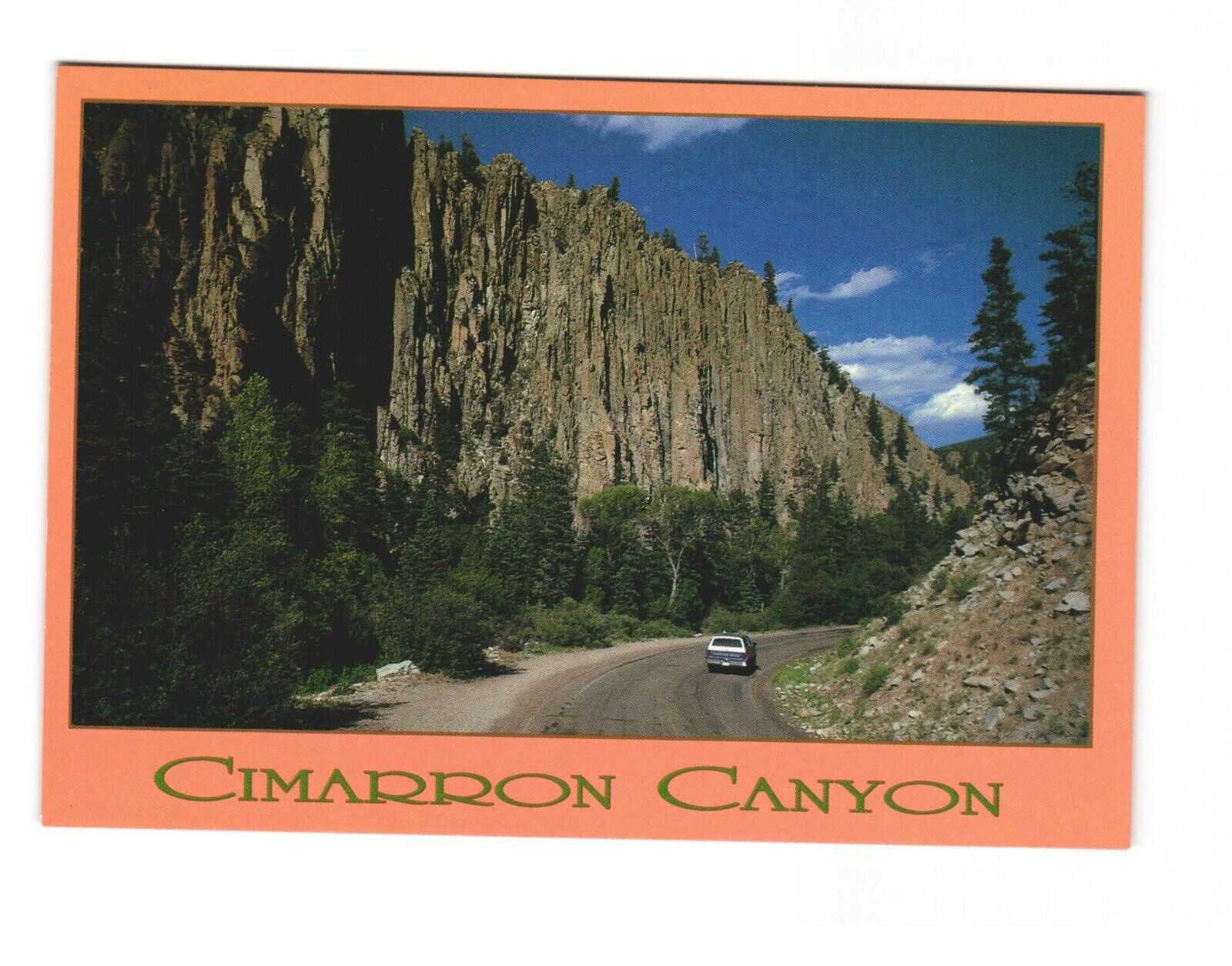 Cimarron Canyon, New Mexico Postcard Unposted