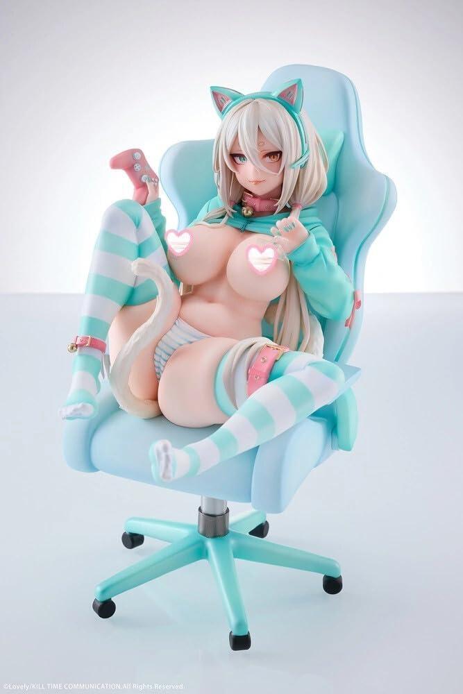 LOVELY Nekomata Big Breasts Gamer Shiro 1/6 scale PVC&ABS figure Regular version