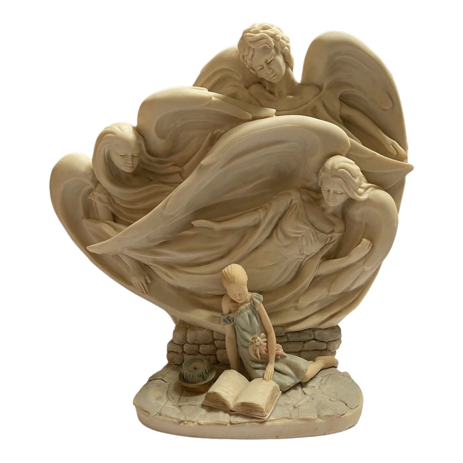 1994 LE United Design Large Dreaming of Angels Limited Edition Statue 2733/10000