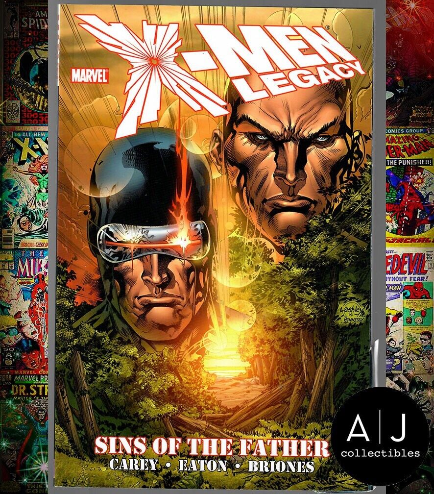 X-MEN LEGACY: SINS OF THE FATHER TPB (2009) 1ST PRINTING