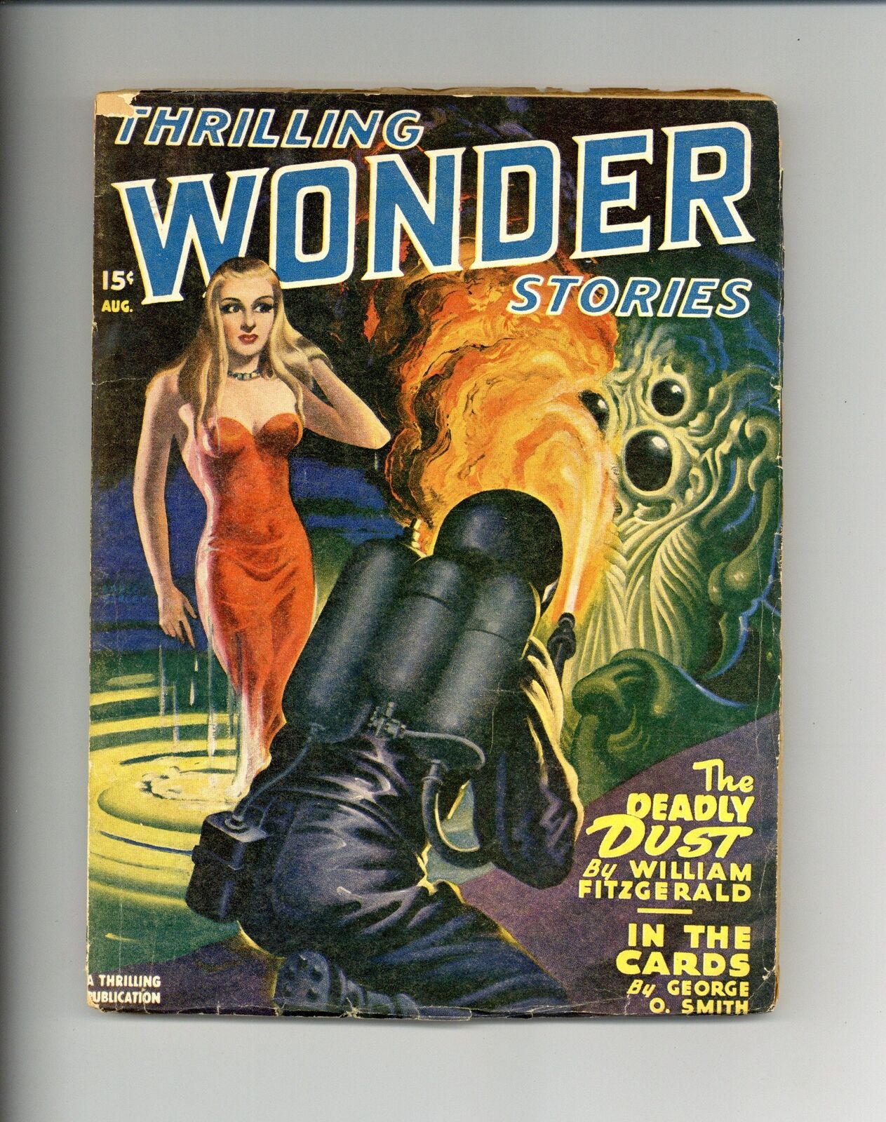 Thrilling Wonder Stories Pulp Aug 1947 Vol. 30 #3 VG/FN 5.0
