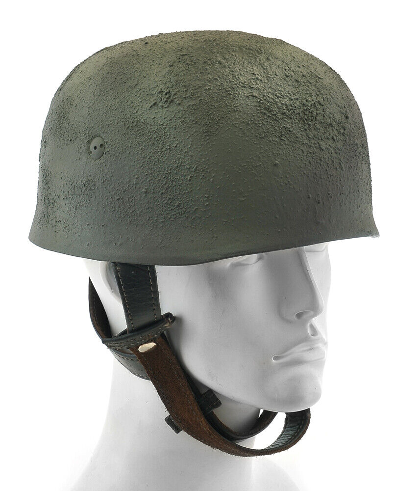 German Fallschirmjager M38 Steel Helmet Normandy Camouflage