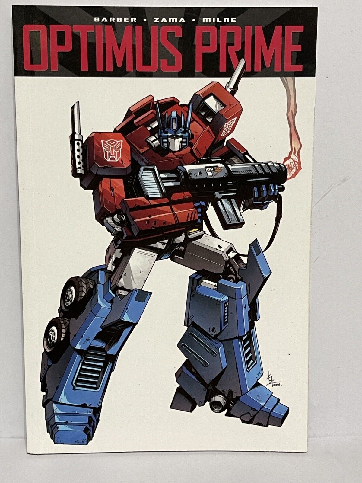 Transformers Optimus Prime by John Barber Paperback IDW