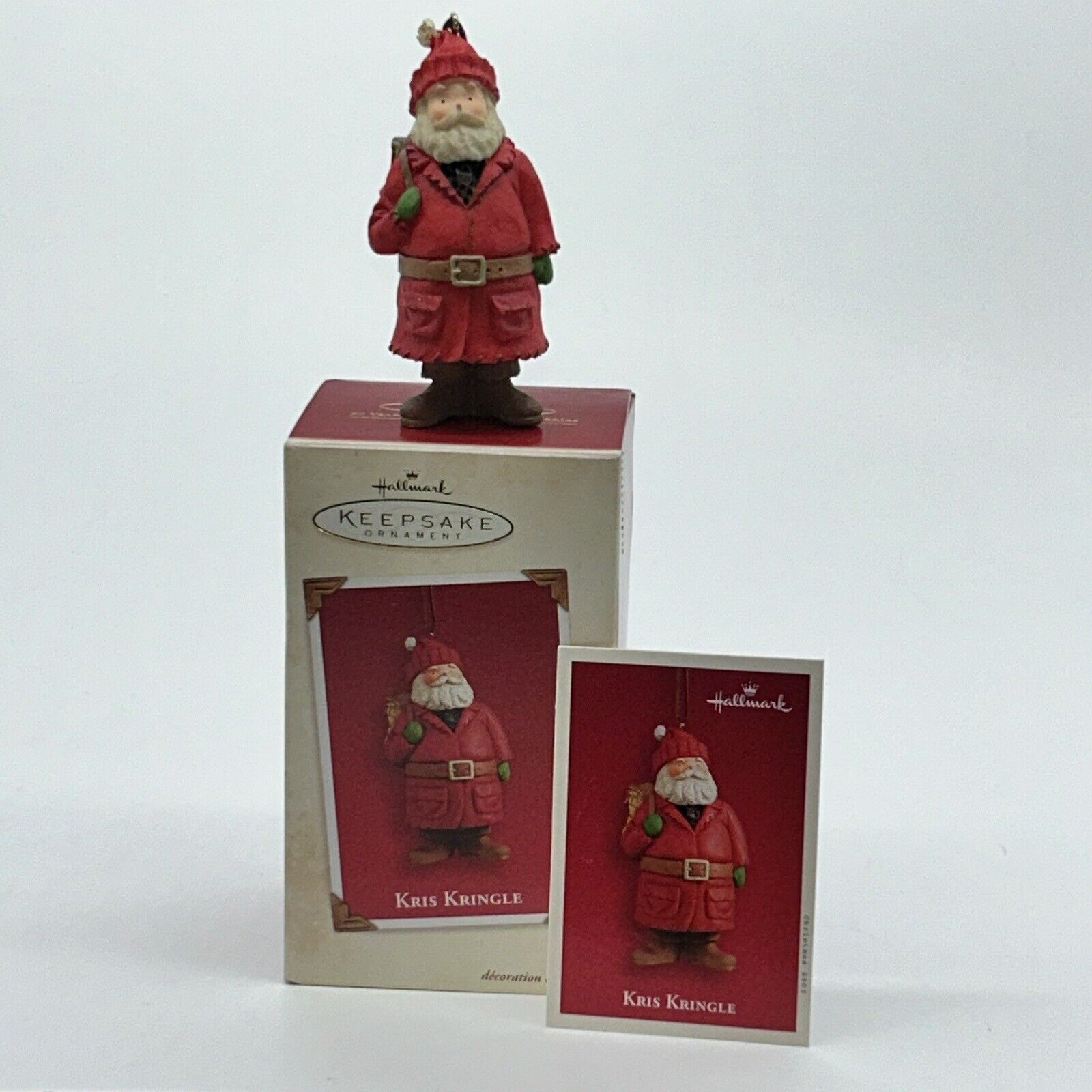 2003 Hallmark Keepsake Christmas Ornament Kris Kringle Santa Clause
