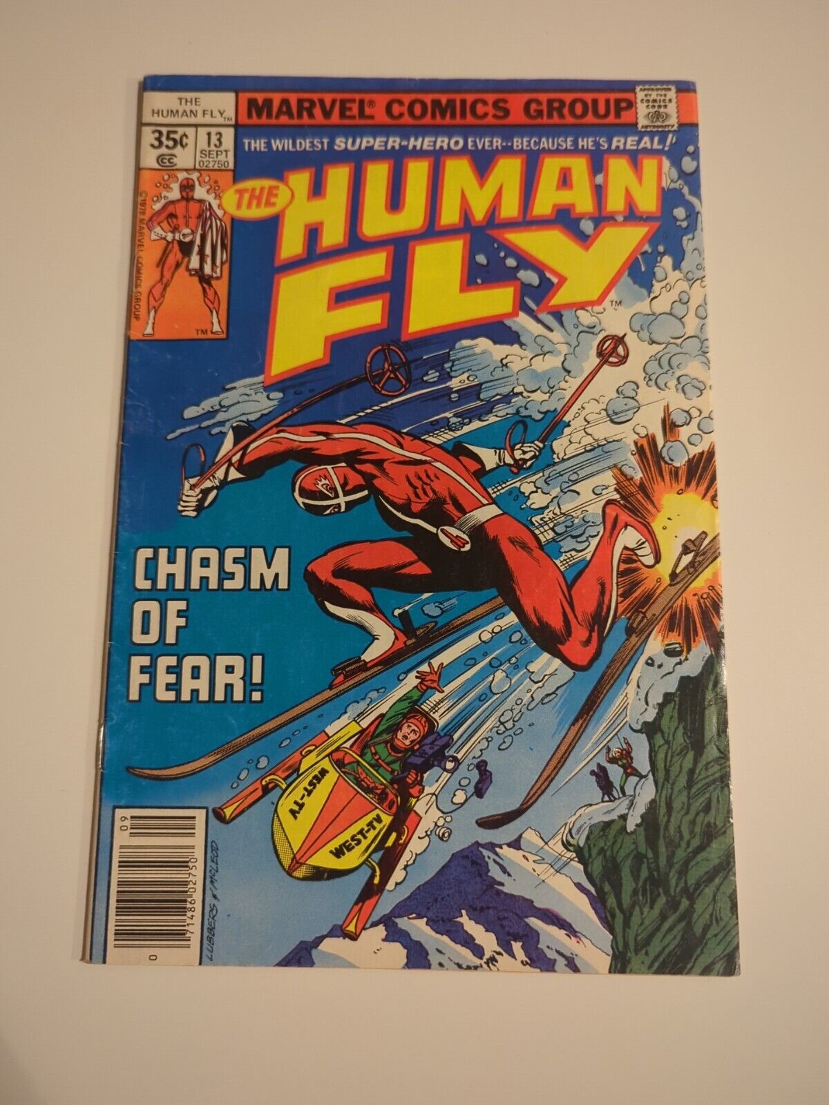 The Human Fly #13 Marvel Comics 1978 Nice Condition Bob Hall 
