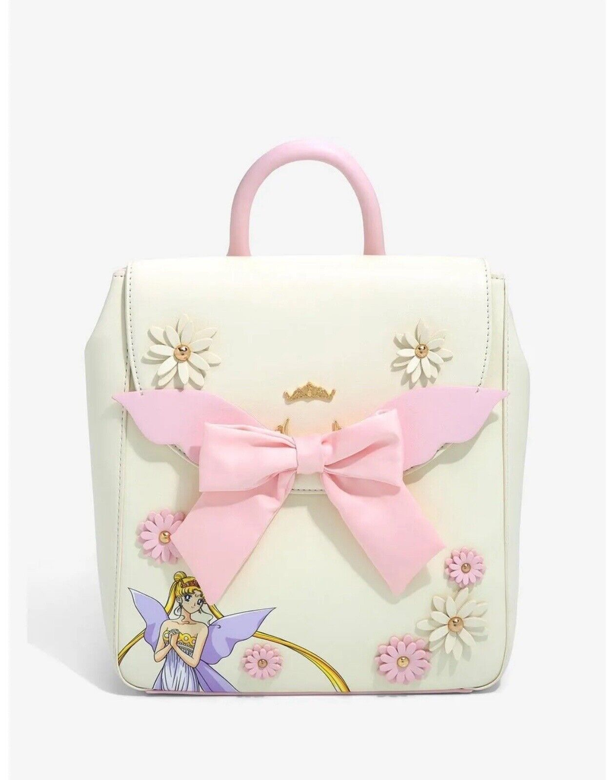 Pretty Guardian Sailor Moon Neo Queen Serenity Ribbon Bag Backpack BoxLunch NWT
