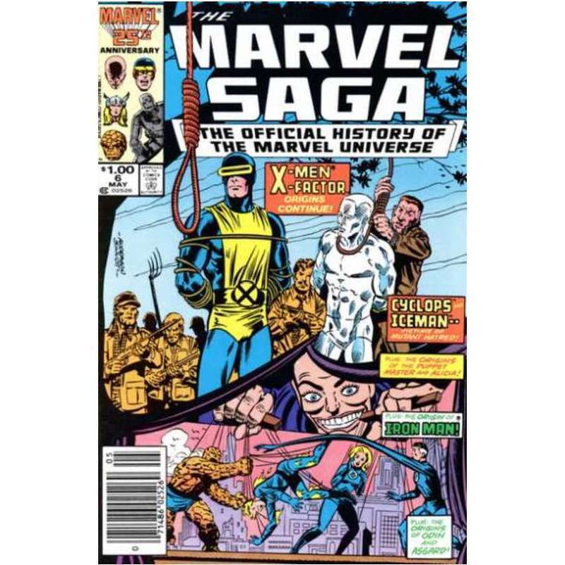 Marvel Saga #6 Newsstand in Near Mint minus condition. Marvel comics [l: