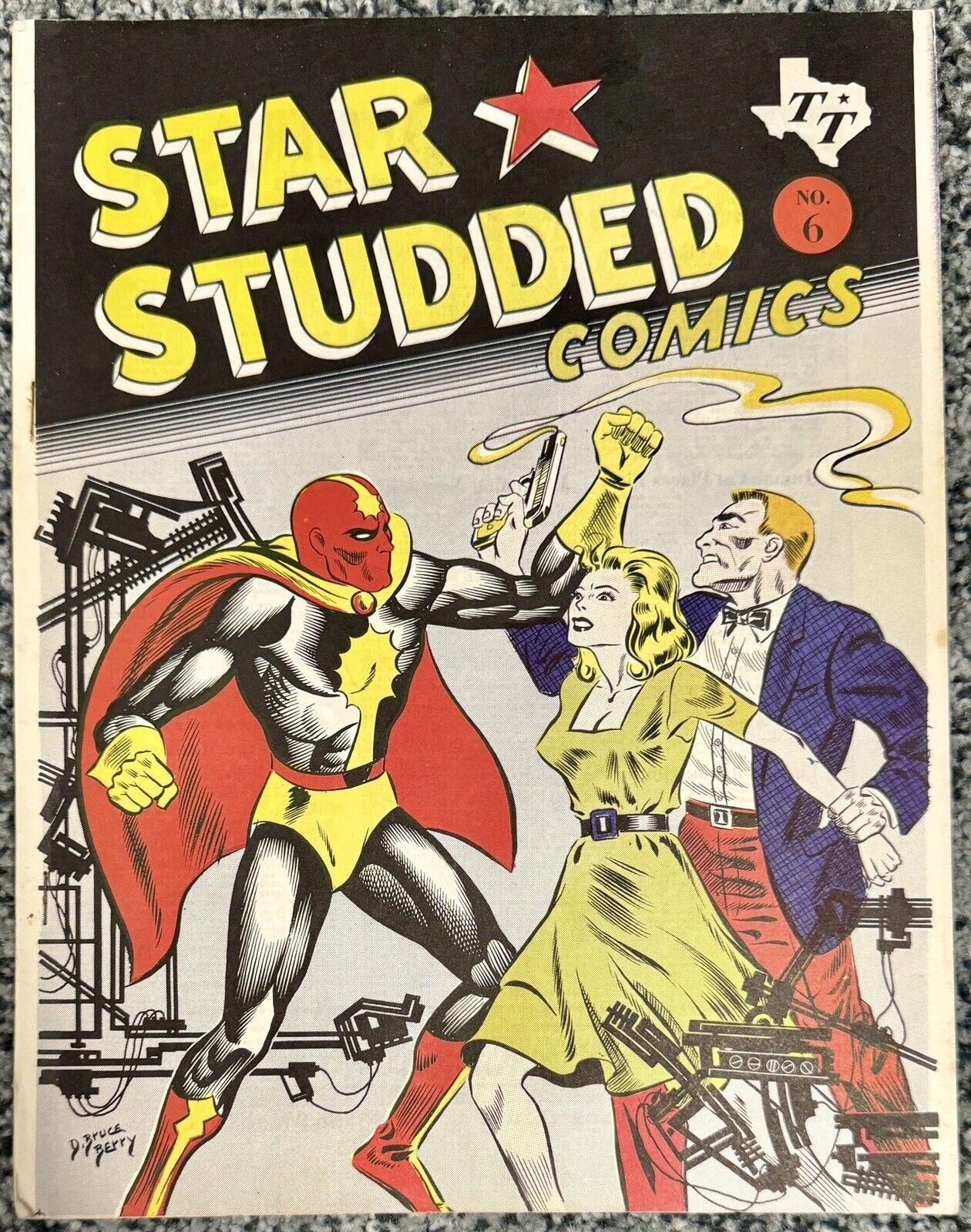 Star Studded Comics #6 1965  Texas Trio  Fanzine Magazine 