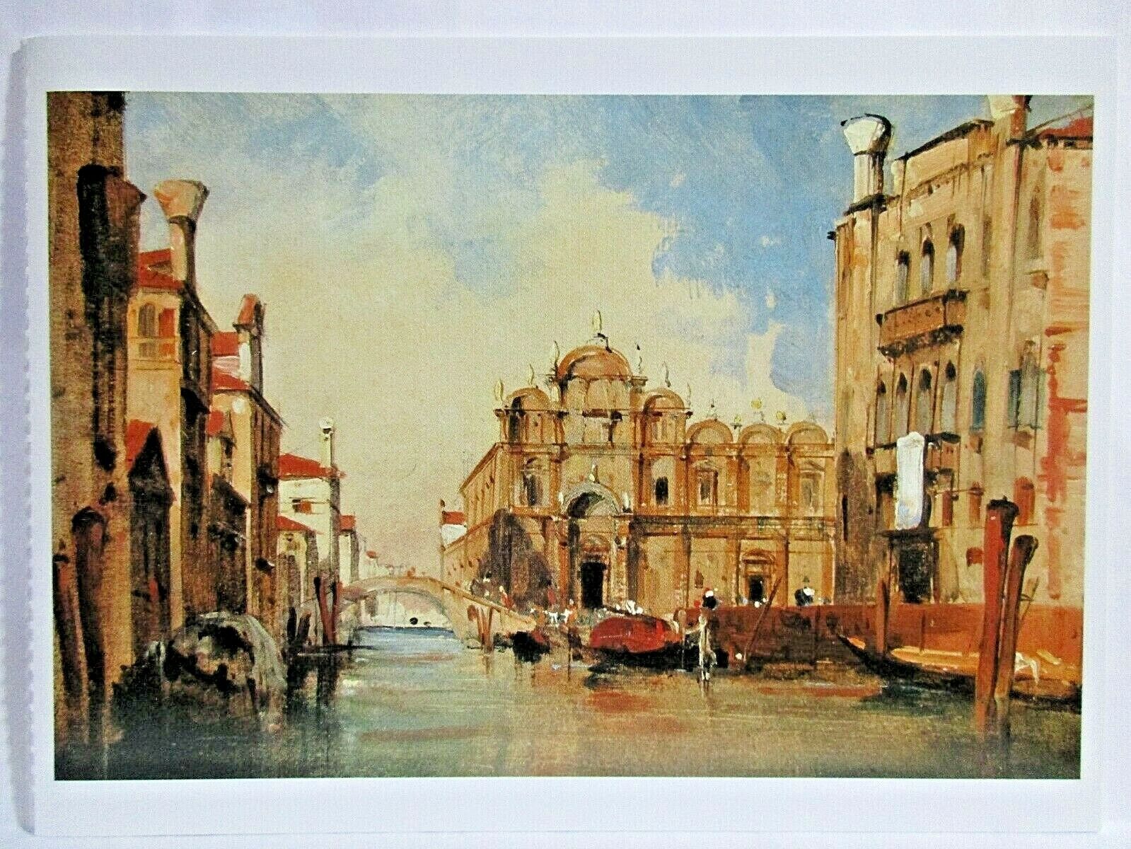 Jules-Romain Joyant, French Artist Postcard - The Scuola de San Marco Venice 