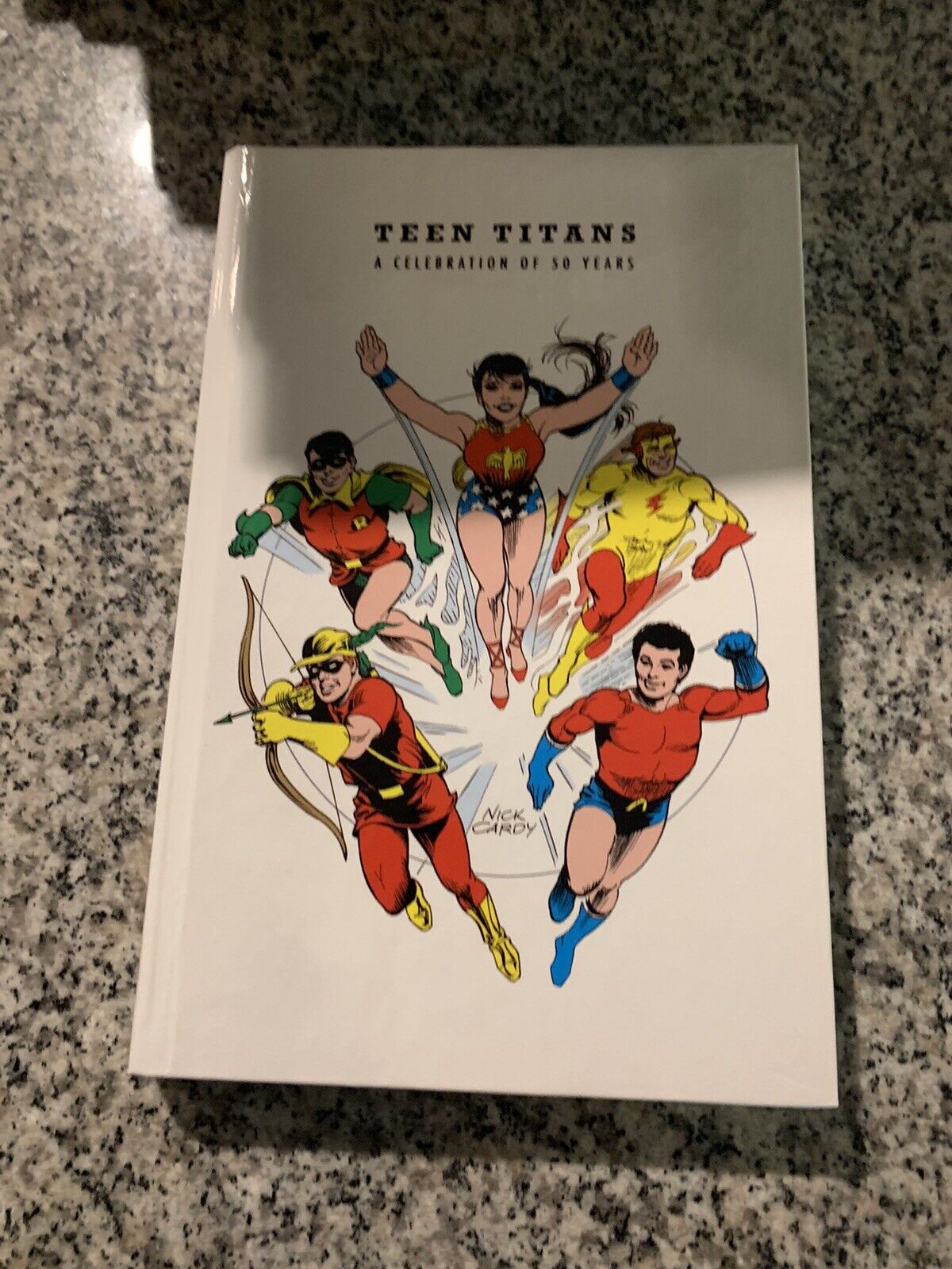 TEEN TITANS A CELEBRATION OF 50 YEARS HARDCOVER DC COMICS