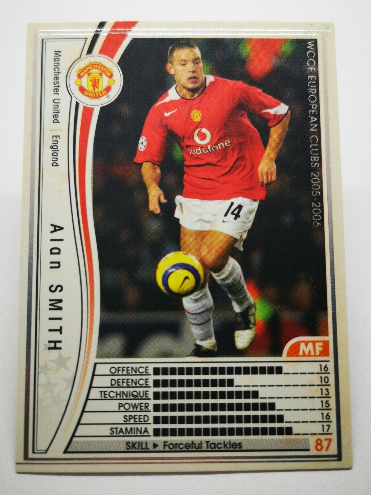 2005-06 WCCF IC Manchester United Soccer Card Cards 062/336 Alan Smith