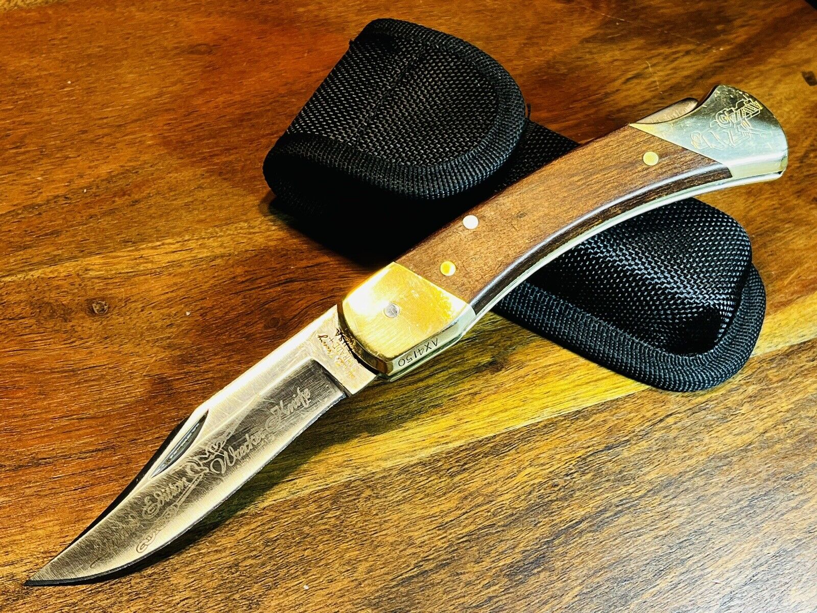 Limited Edition Wrecker Knife Uncle Henry Schrade LB7 USA + Nylon Hard Sheath