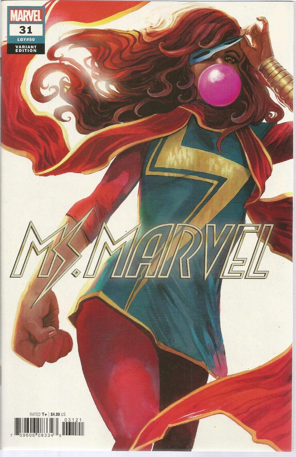 Ms. Marvel #31 2018 - Stephanie Hans Variant  NM+