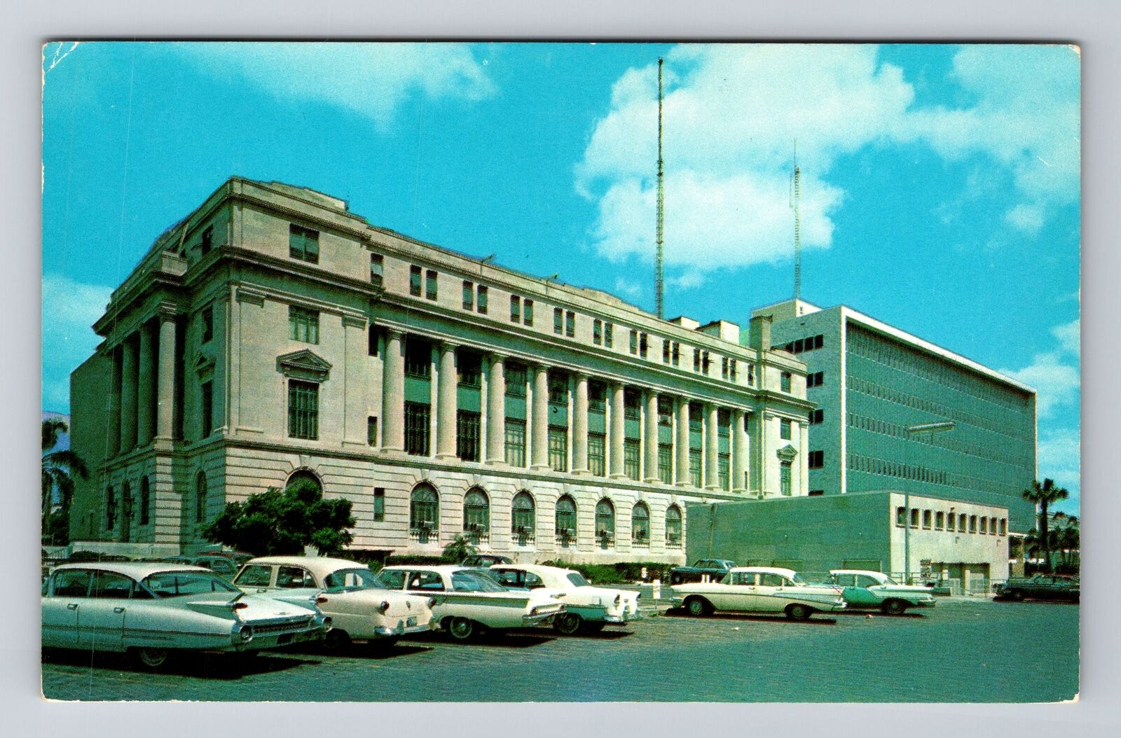 Orlando FL-Florida, Courthouse and Annex, Vintage Postcard