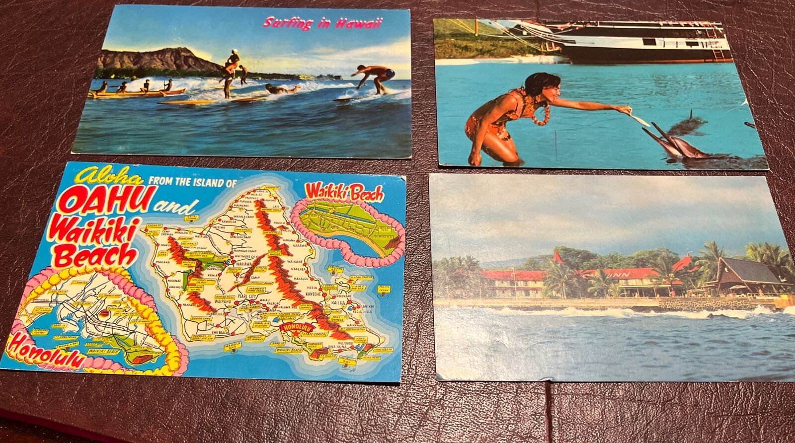 Vintage Hawaii Postcards (No Writing)