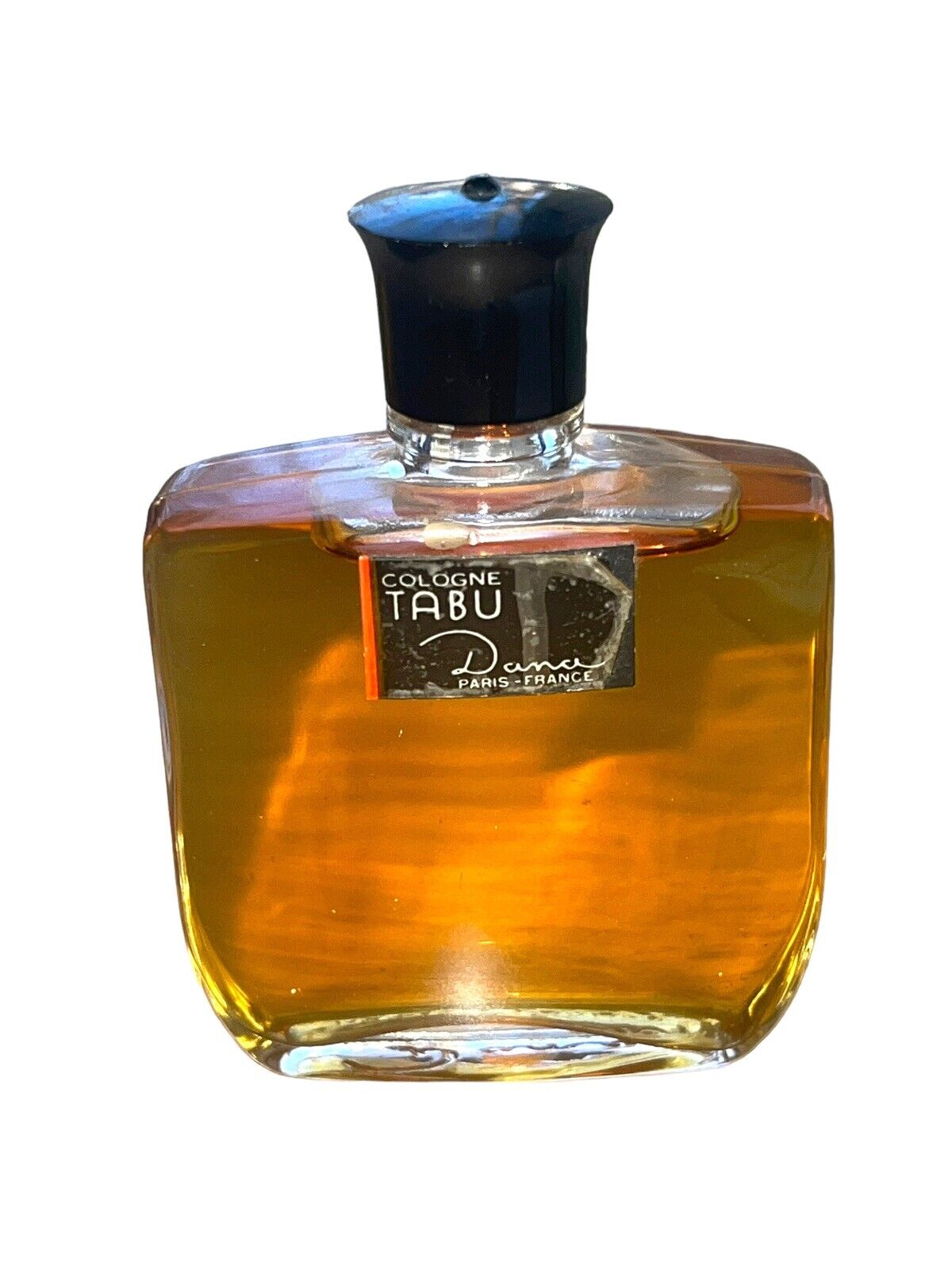 Vintage Dana Colonia Tabu Fragrance Perfume Sealed Made In France 75% Alcohol