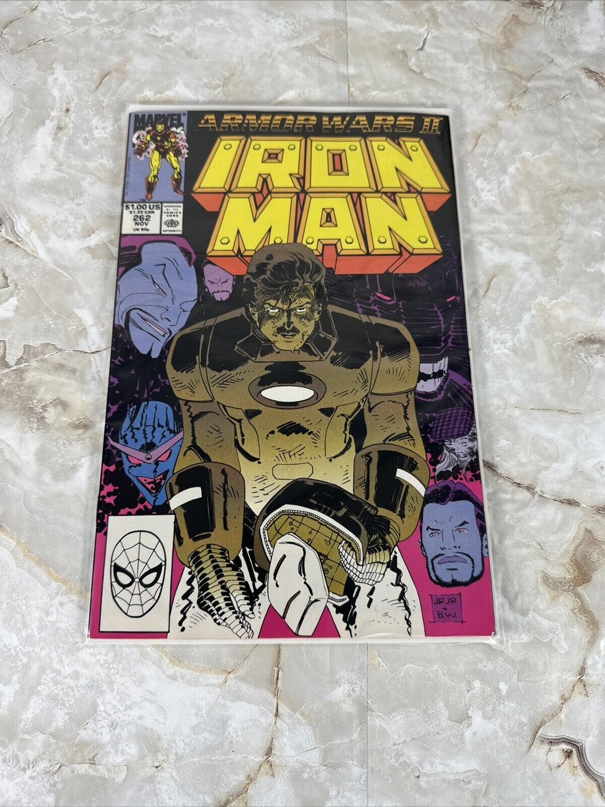 IRON MAN #262 Marvel Comics 1990 ARMOR WARS II