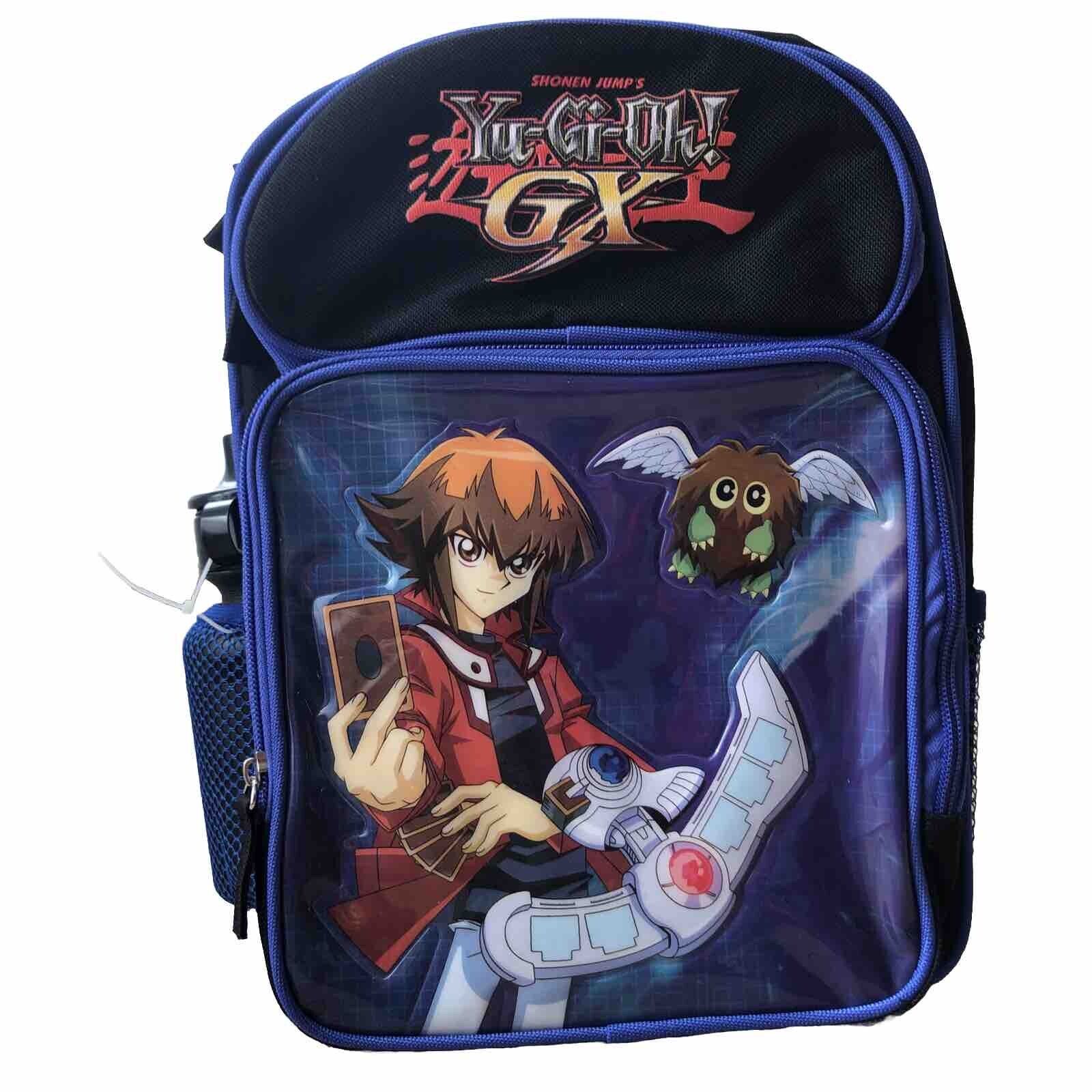 New Yu-Gi-Oh GX Childrens Small Mini Backpack Blue Black kuriboh Anime 12\