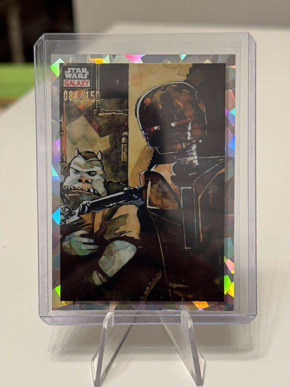 2023 Topps Star Wars Galaxy The Torture Droid ATOMIC REFRACTOR /150￼