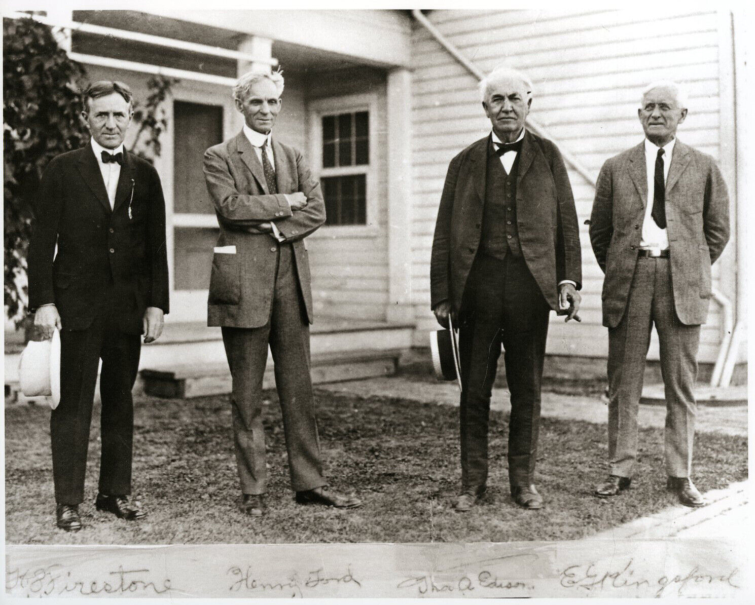 Henry Ford Thomas Edison Edward Kingsford Harvey Firestone Dearborn MI MUST SEE