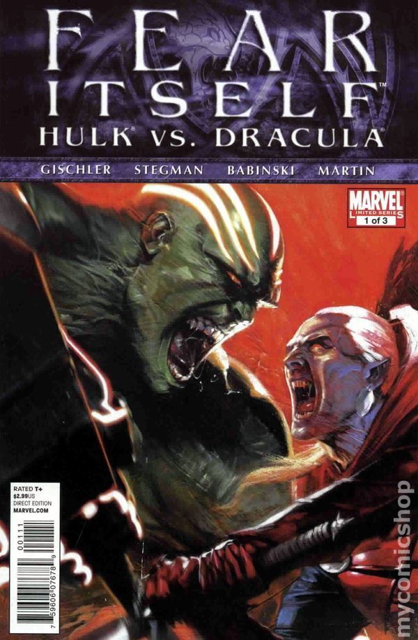 Fear Itself Hulk vs. Dracula #1 VF 2011 Stock Image