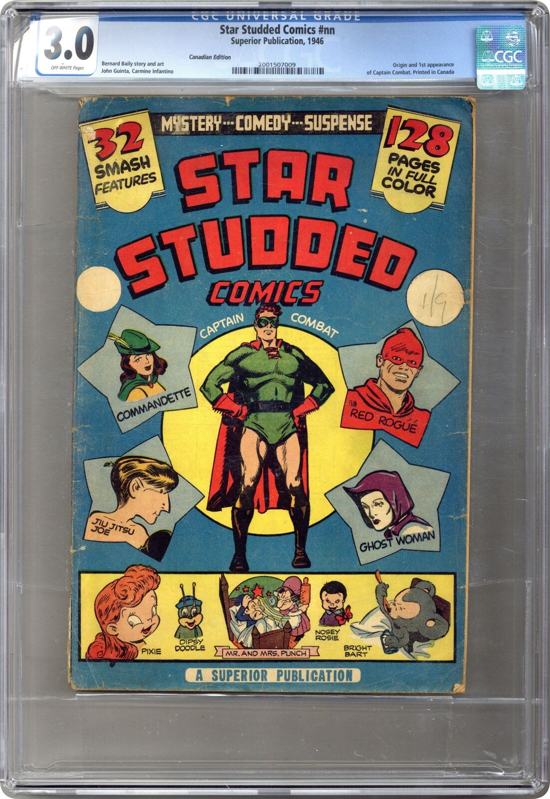 Star Studded Comics #0A CGC 3.0 1945 2001507009