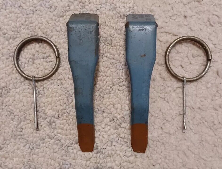 WWII/2 era US grenade pins with spoon handles