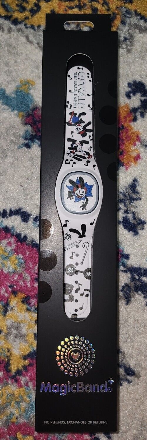 NEW Disney Parks Magic Band Plus Oswald the Lucky Rabbit LINKABLE 