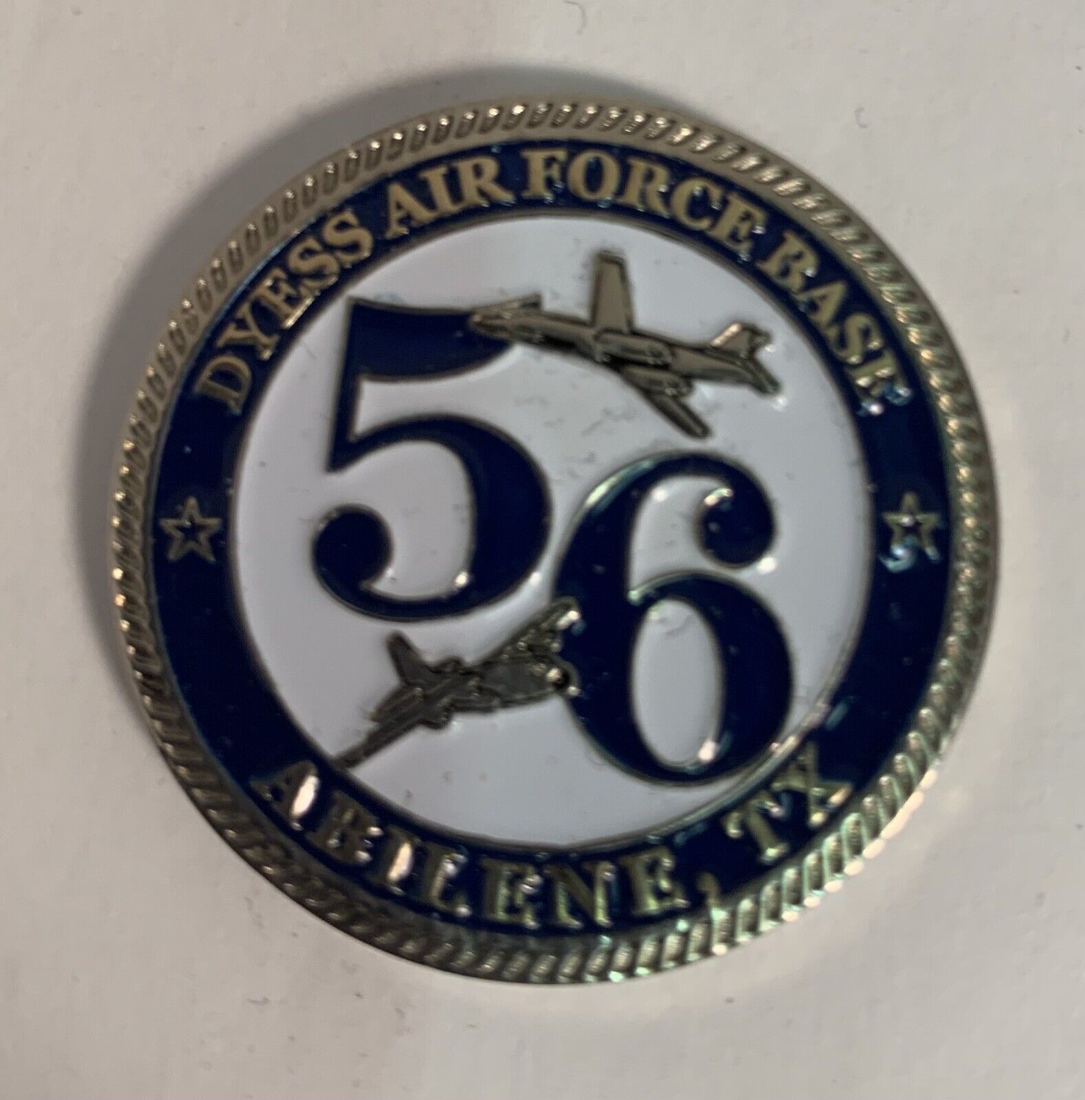 Challenge Coin Dyess Air Force Base 56 ClubAbilene Texas Squadron Aircraft C130