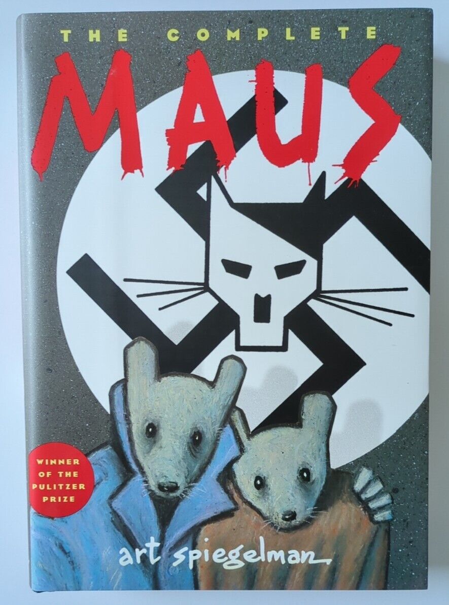 The Complete Maus Hardcover Signed By Art Spiegelman Pantheon Publishing Banned