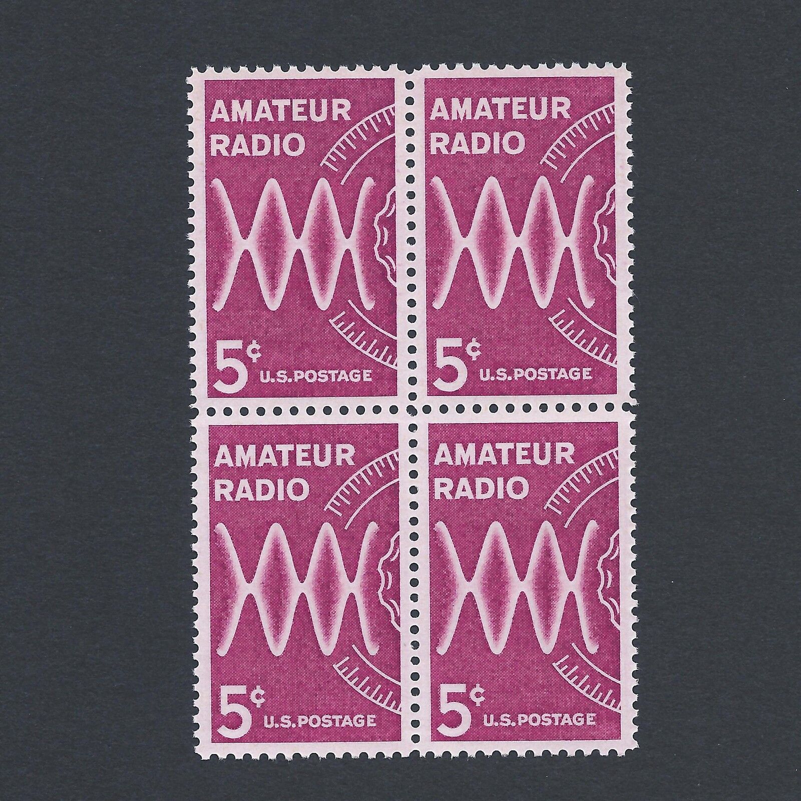 Amateur Radio-Ham - Vintage Mint Set of 4 Stamps 59 Years Old