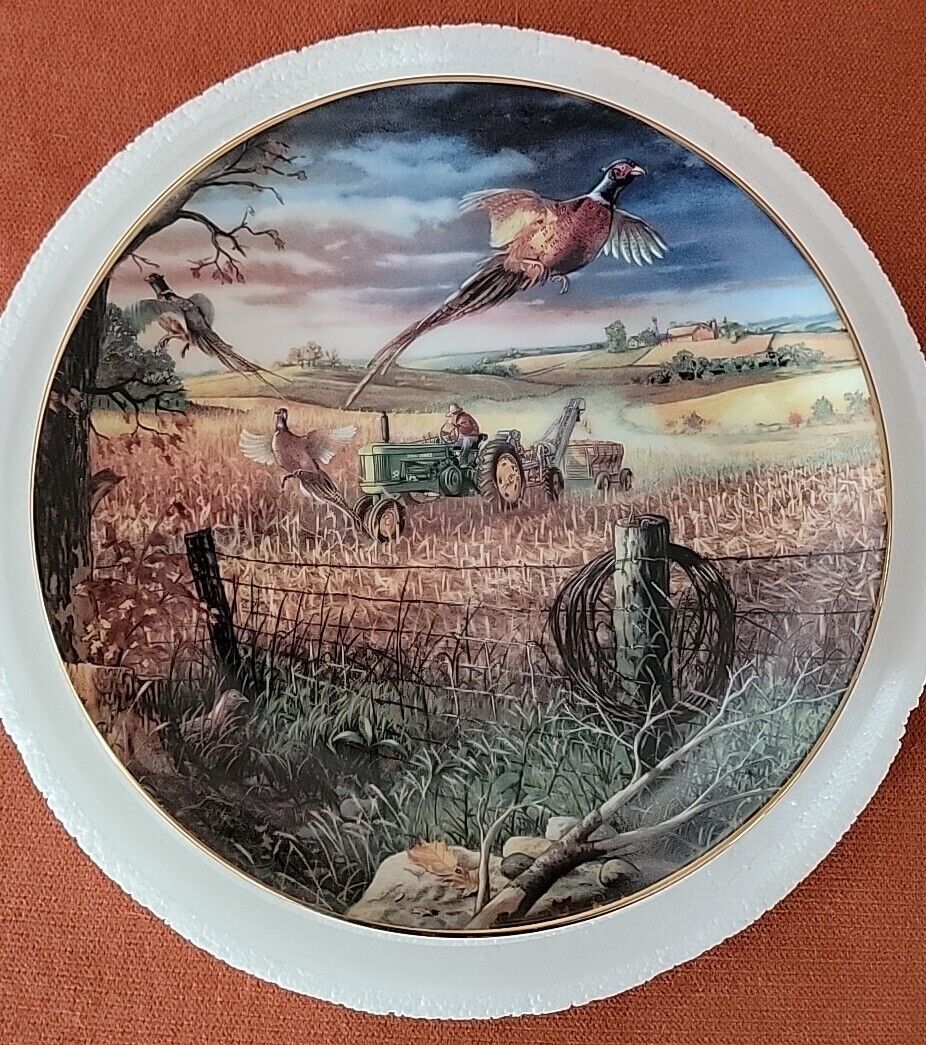 John Deere Collector Plate Autumn Harvest