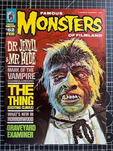 Warren Famous Monsters Of Filmland #62 THE THING FEB 1970
