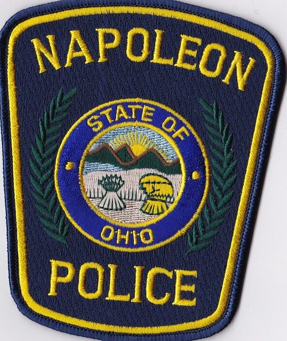 Napoleon Police Patch Ohio OH 