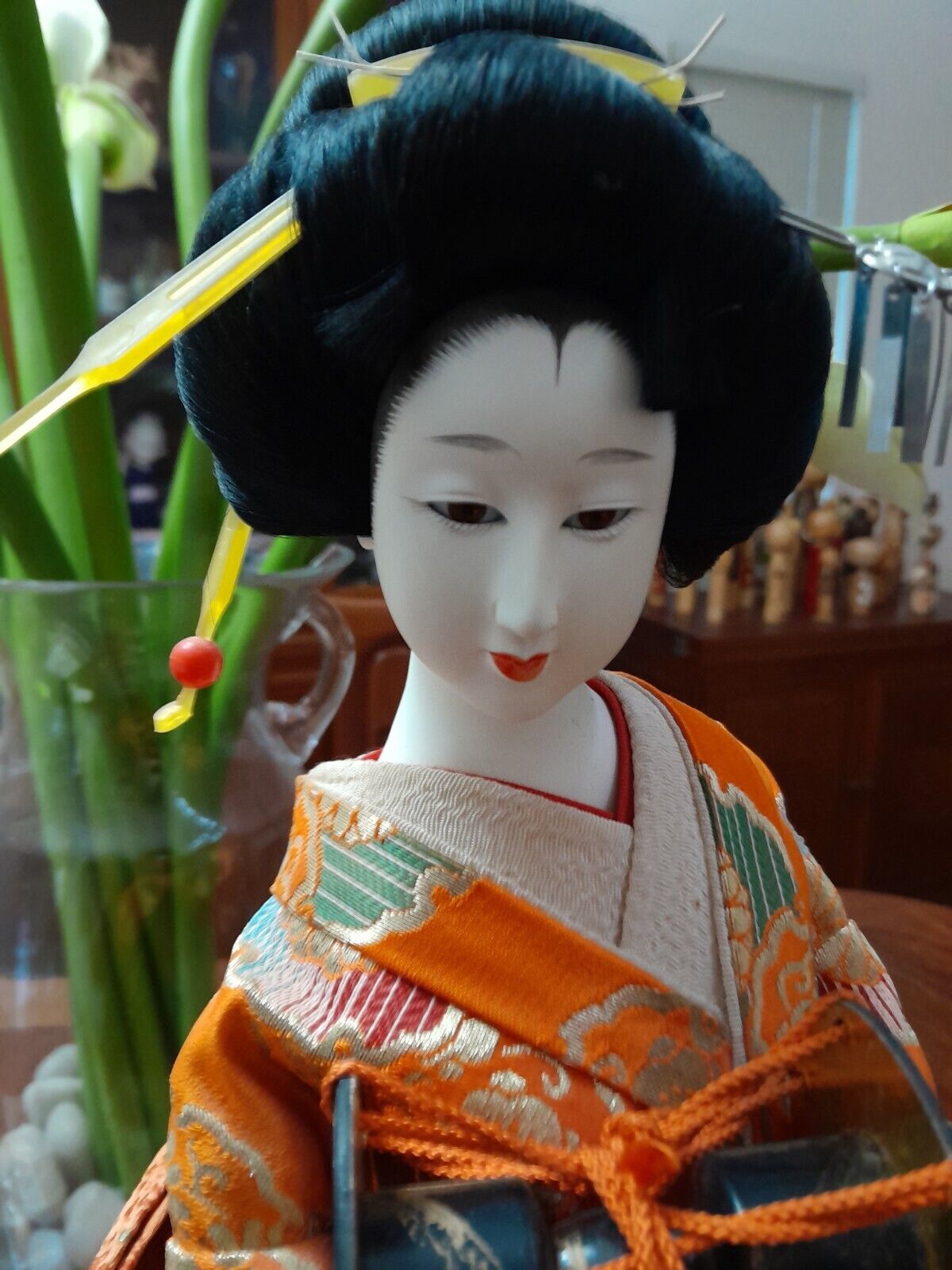 Japanese Doll - Kimono - Geisha - Traditional Folk Craft - 20\