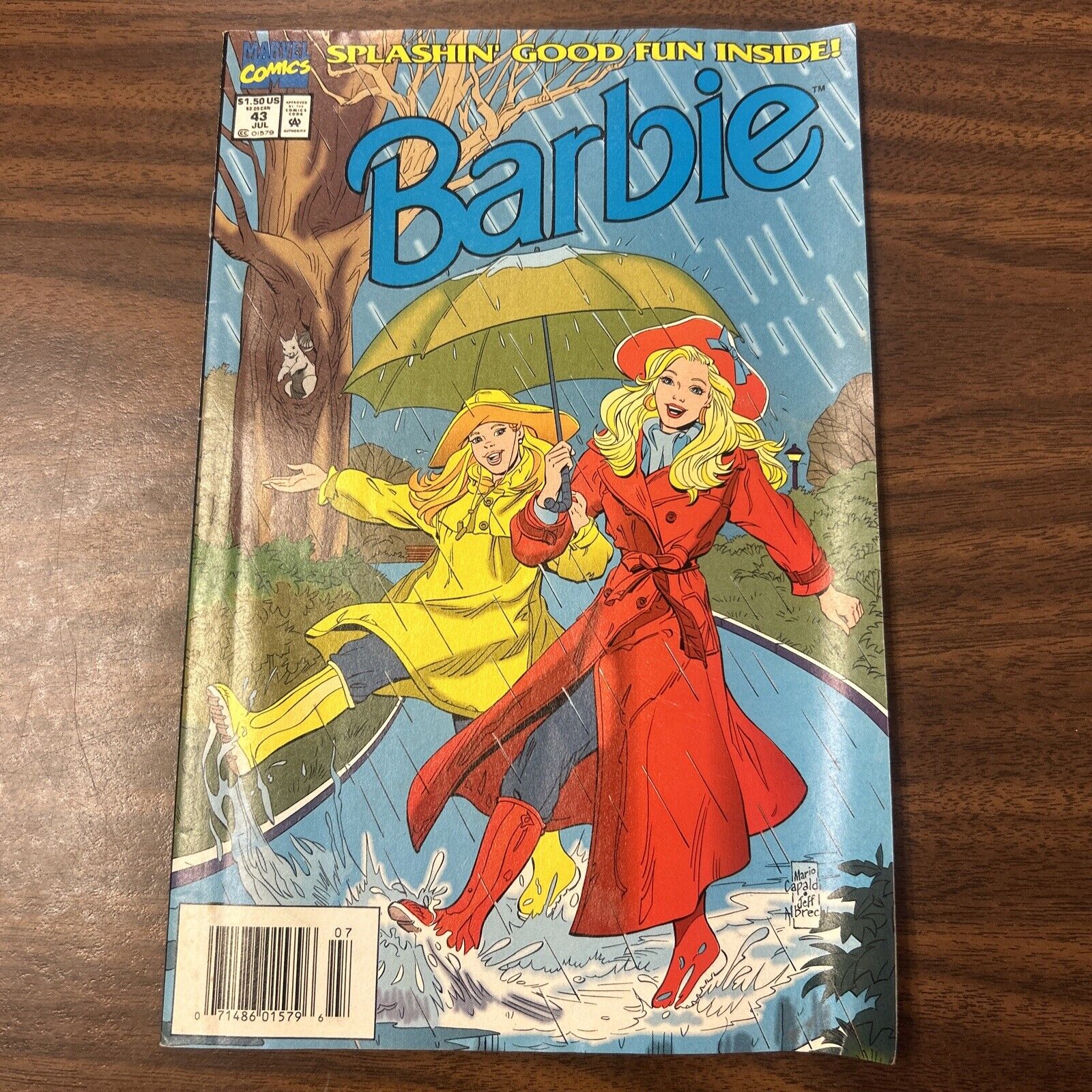Barbie 43 July Vintage Comic Book 