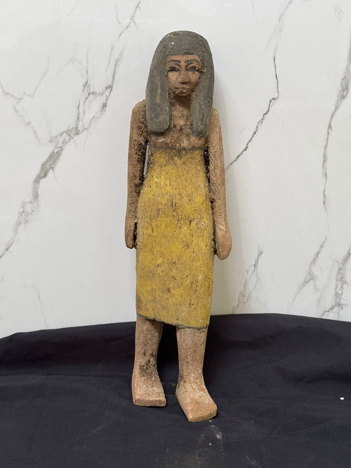 Rare Wooden Antique Ancient Egyptian Antiquities Egyptian Queen Nefertari BC