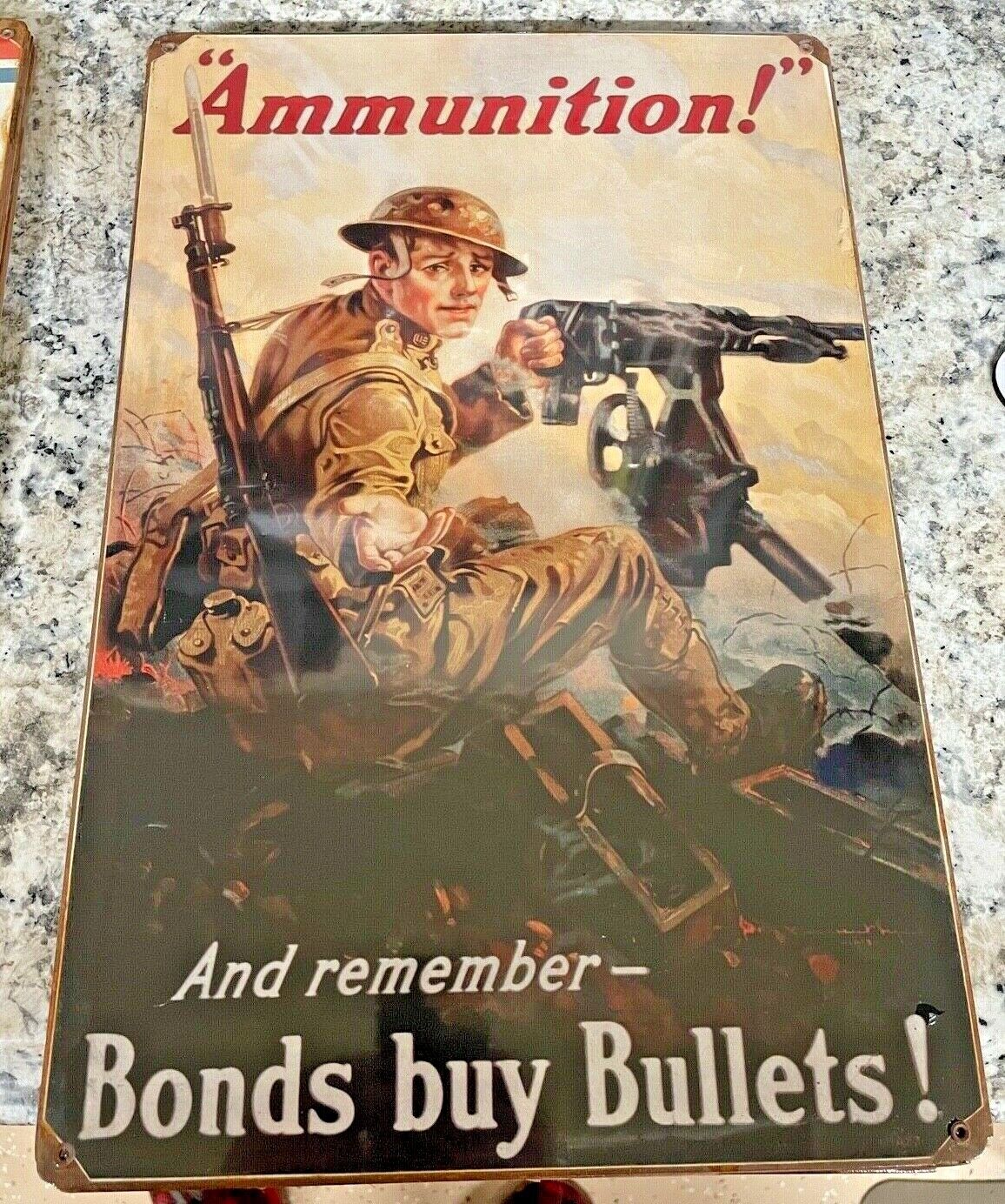 WW1 Bonds Buy Bullets \