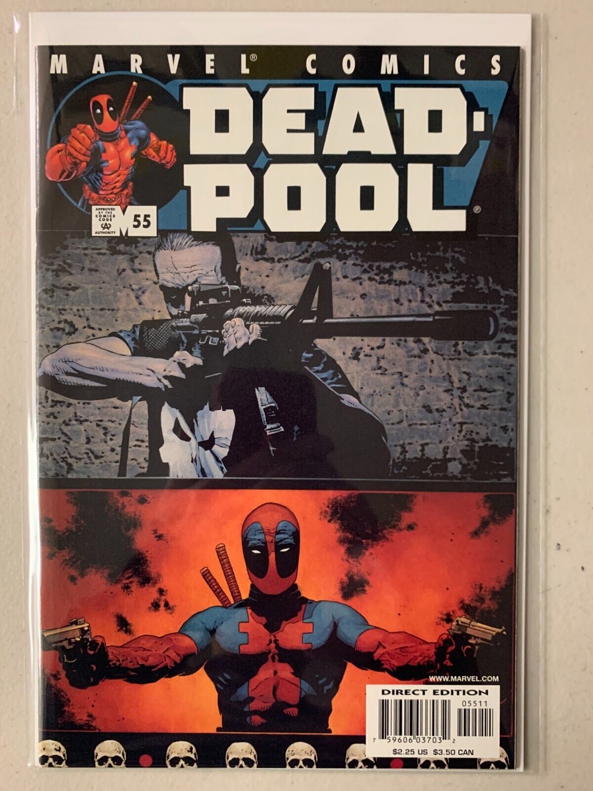 Deadpool #55 Deadpool vs Punisher 8.0 (2001)