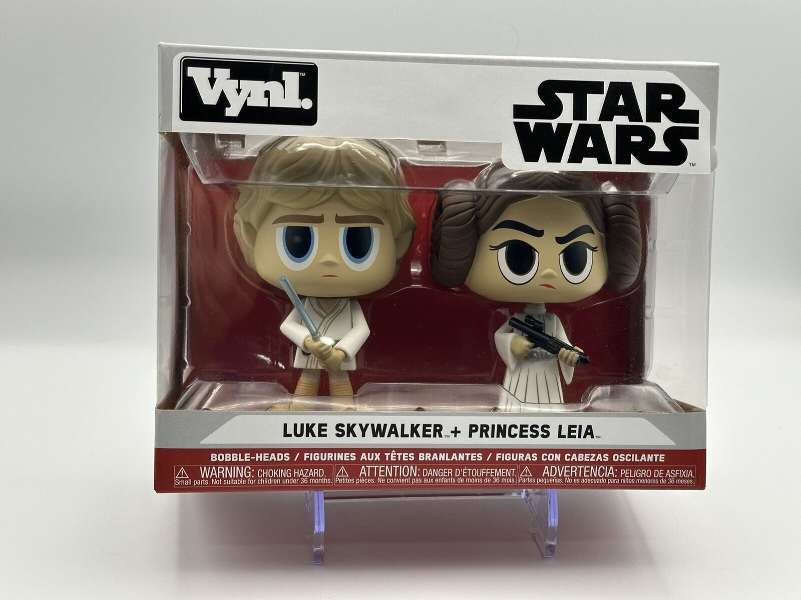 Vynl Funko Star Wars Luke Skywalker + Princess Leia NIB