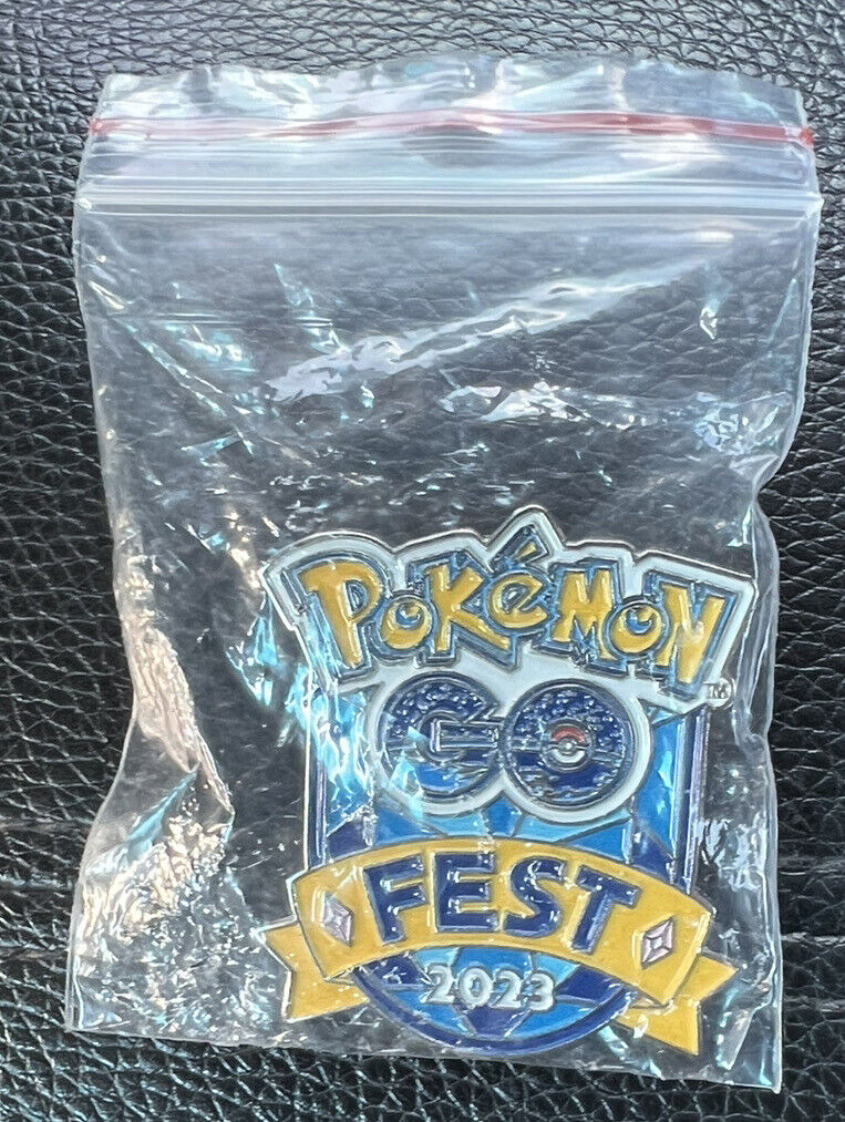 Pokemon Go Fest 2023 festival pin