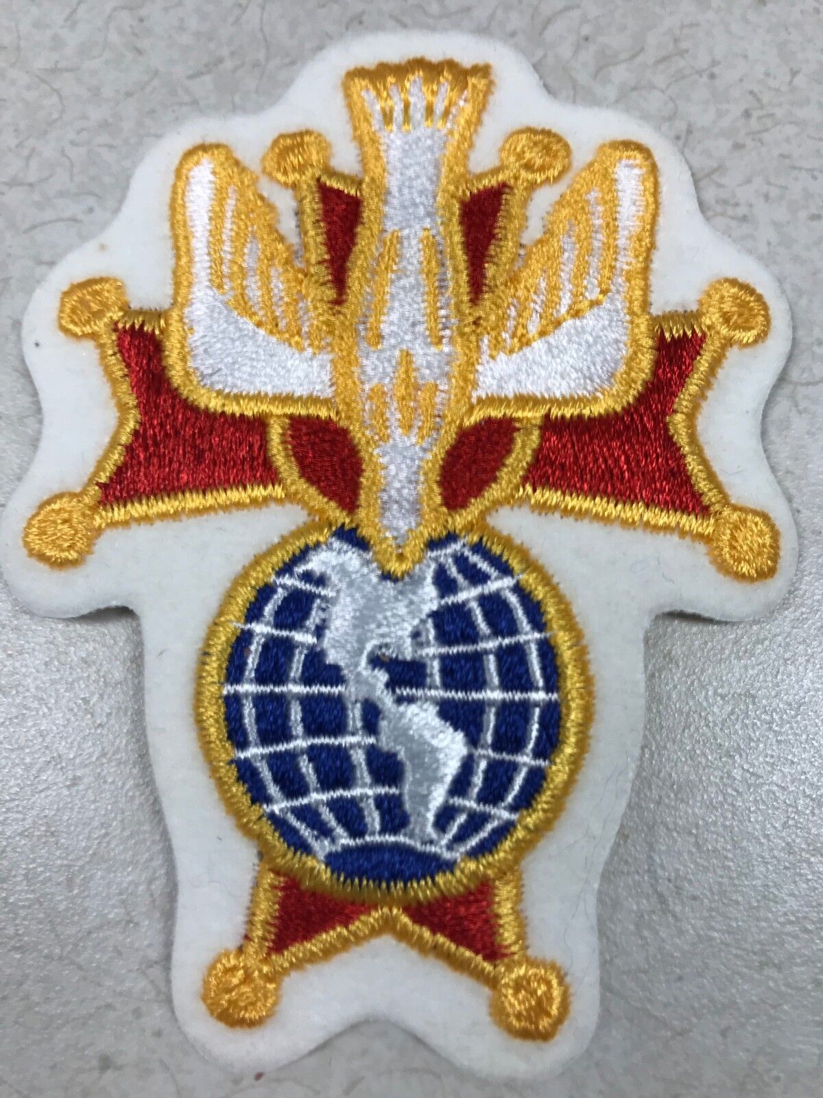 2 KNIGHTS OF COLUMBUS - 4th Degree Embroidered Patches  4\