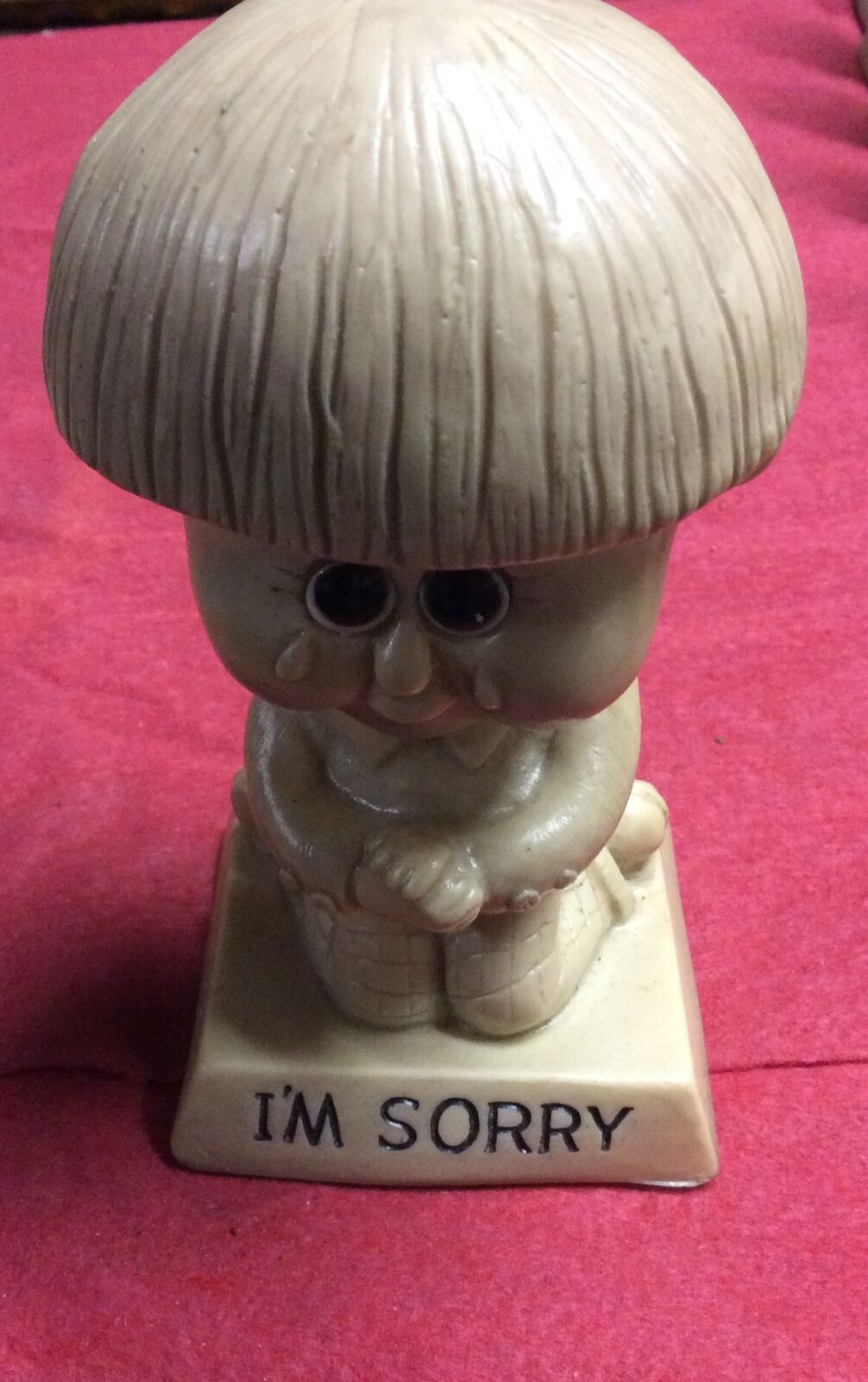 Vintage 1970 Russ Berrie  I'm Sorry Figurine. Made In U.S.A