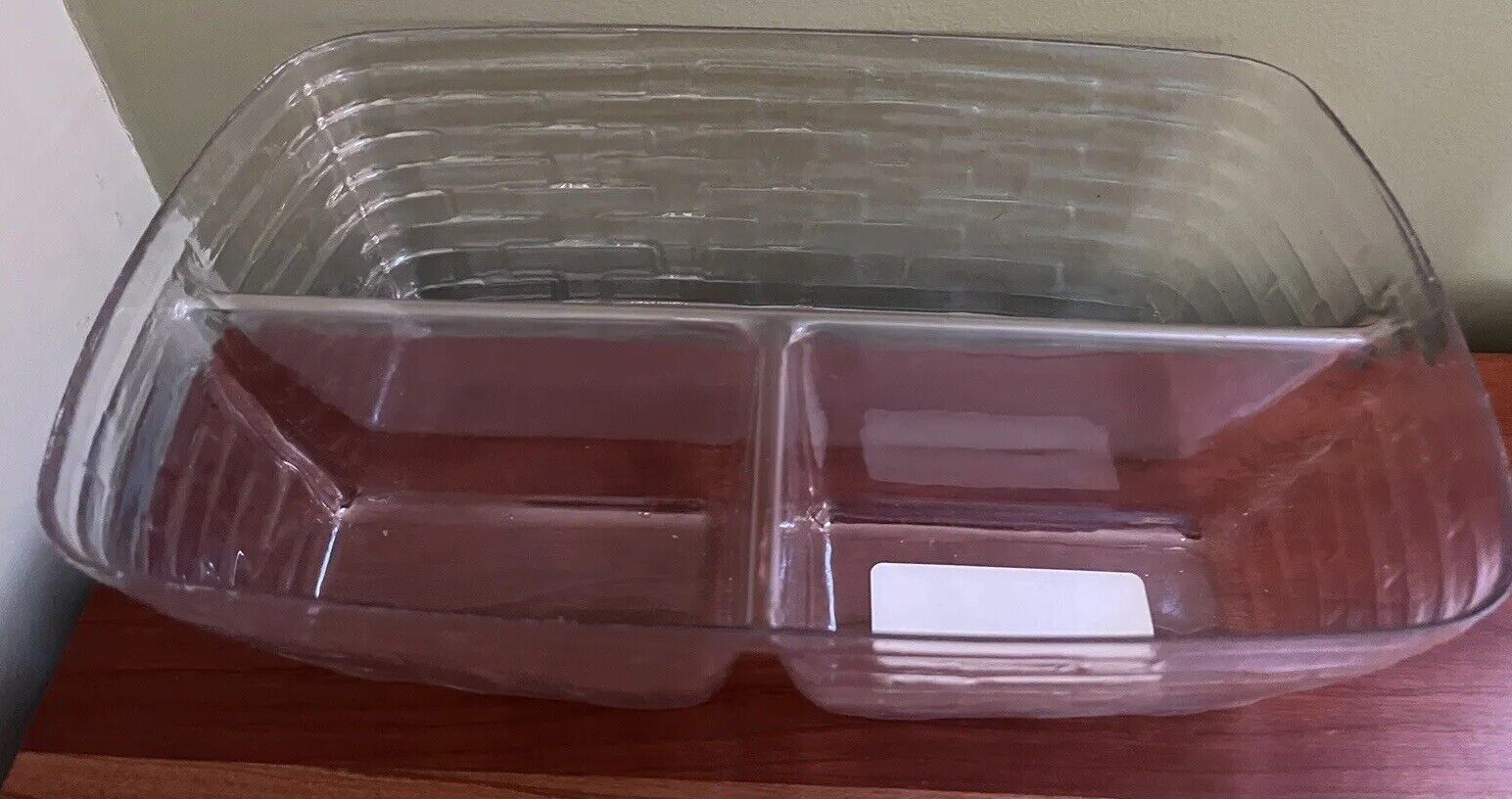 Longaberger 3 Way Divided Clear Plastic Liner Protector #45128