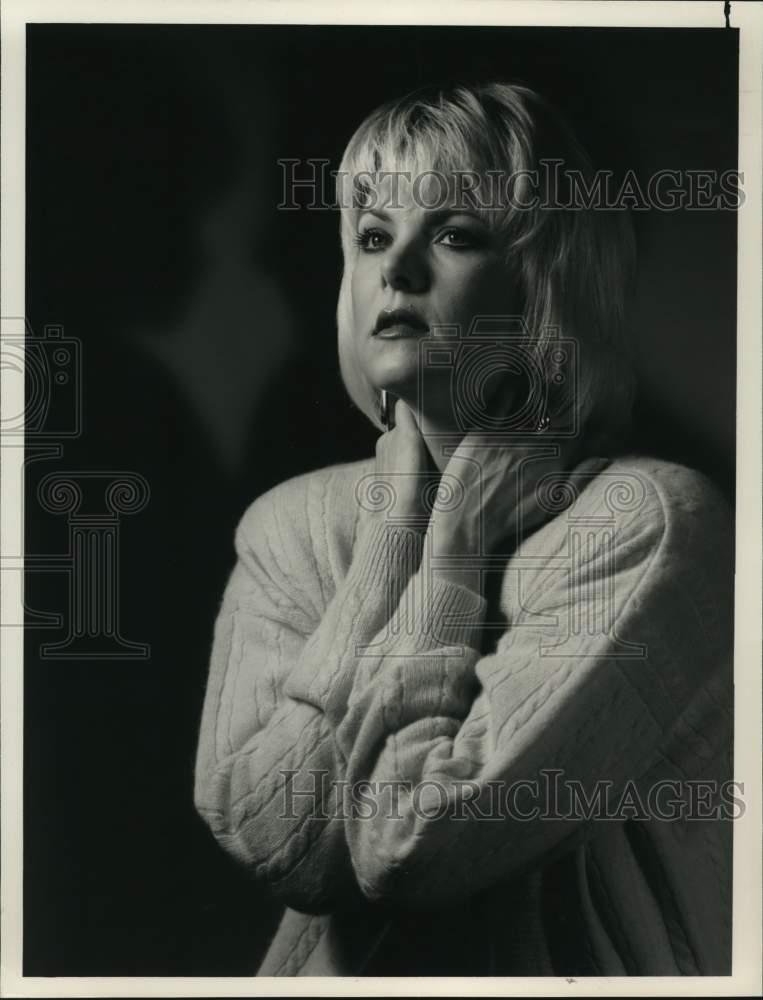 1989 Press Photo Actress Ann Jillian stars in \