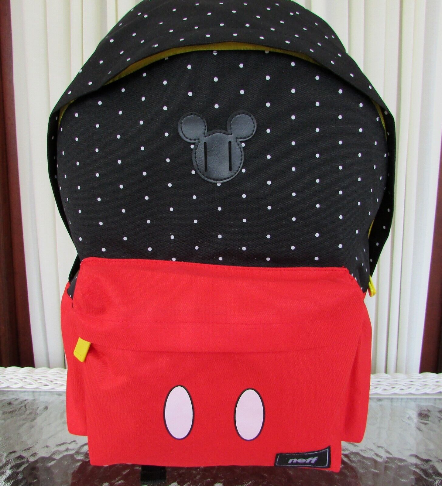 Disney Classic Mickey Mouse Neff Backpack Large Bag NWT