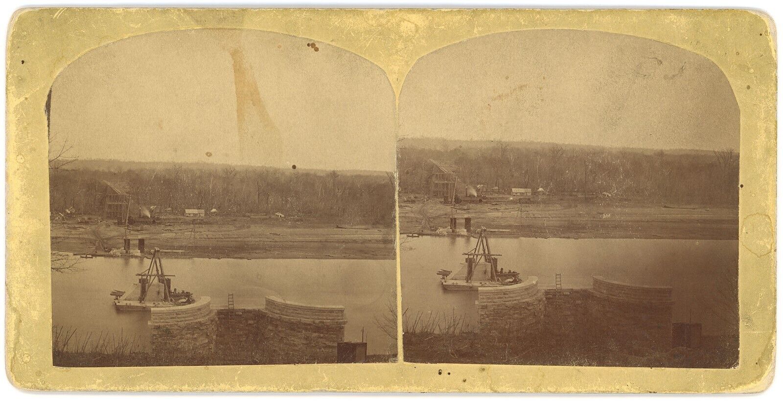 KANSAS SV - Leavenworth - Missouri River - EE Henry 1880s